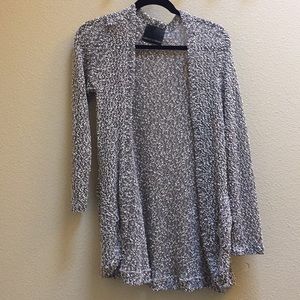 speckled cardigan